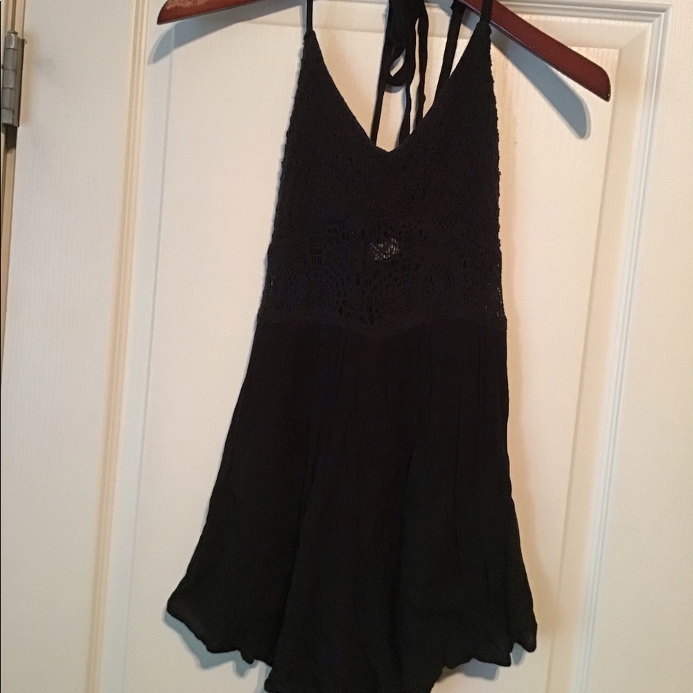 Abercrombie and Fitch black romper